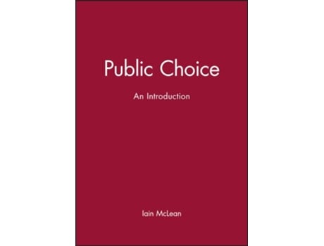 Livro Public Choice de Iain McLean (Inglês)
