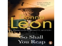 Livro So Shall You Reap de Donna Leon (Inglês)