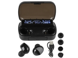 Fones De Ouvido Bluetooth Com Lâmpada De Respiração, Tela Led Hd, Controle De Toque, Conversação Sem Fio, Preto Ly Ebike