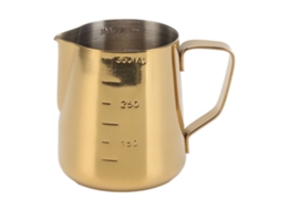 Copo de Leite LAXISCREED 304 Inox 350ml Ouro