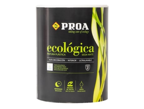 Tinta Ecológica para Interiores PROA Azul Pálido 2000 0,75L