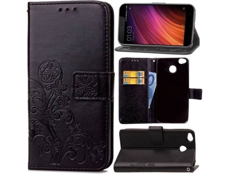 Capa Xiaomi Redmi 4X HONGWE. Preto