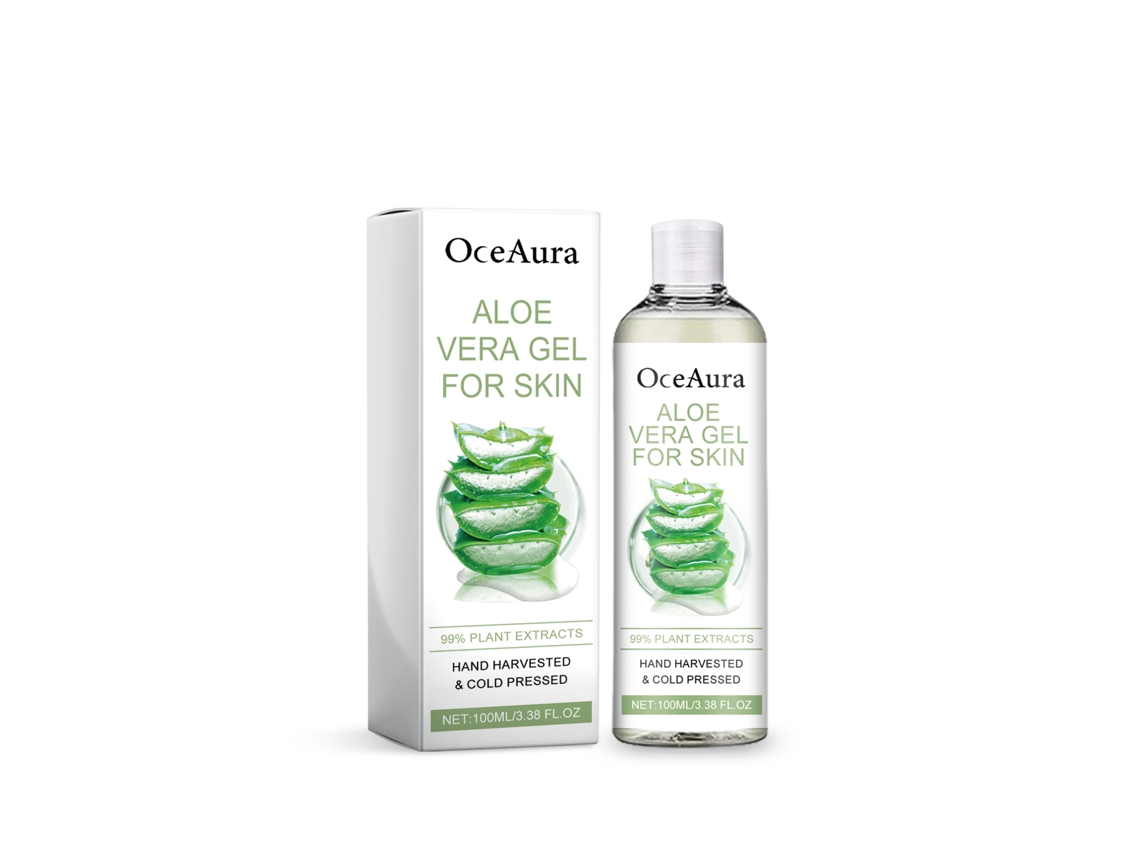 Gel Aloe Vera 100% Natural Pele e Cabelo