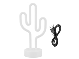 Rebe-luz Neon Em Forma De Cacto Led Para Decoração De Quarto Infantil, Alimentada Por Usb/bateria