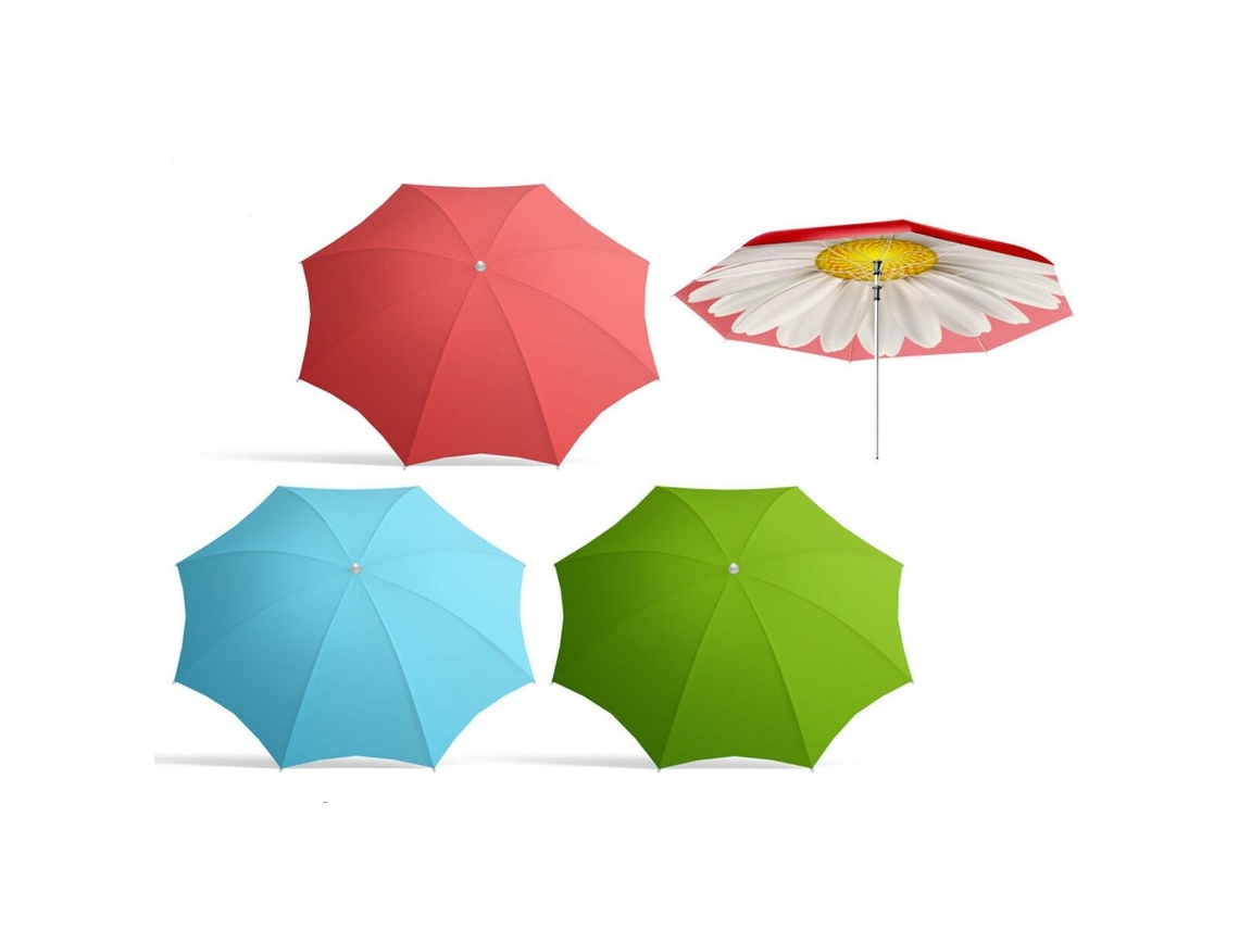Chapéu de Sol Liso Ø 240 Cm