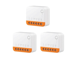 Comando De Voz Para 3pcs Wi-fi Smart Interruptor Two-way Control Home Module Alexa Assistant
