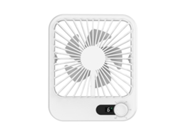Laxiscreed Ventilador De Mesa Usb, Ultra-fino E Leve Para Uso Portátil