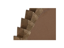 Espelho De Parede Home Esprit Natural Moderno 75 X 3 X 75 Cm