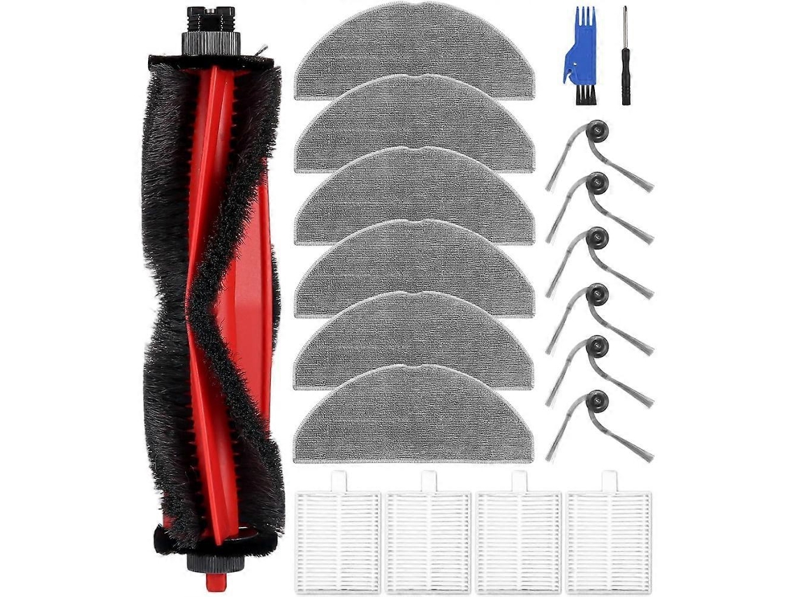 Peças De Reposição Para Aspirador Robô M5/ M5+/ L5/ L5+: Escova Principal, Filtros, Panos De Limpeza E Escova Lateral._ozo