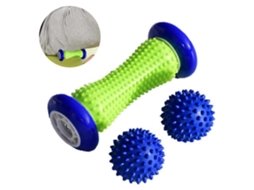 Massagem Nos Pés, Bola De Massagem Com Rolo De Ouriço, Para Fascite Plantar - Rolo Muscular E Bolas De Massagem Nos Pés