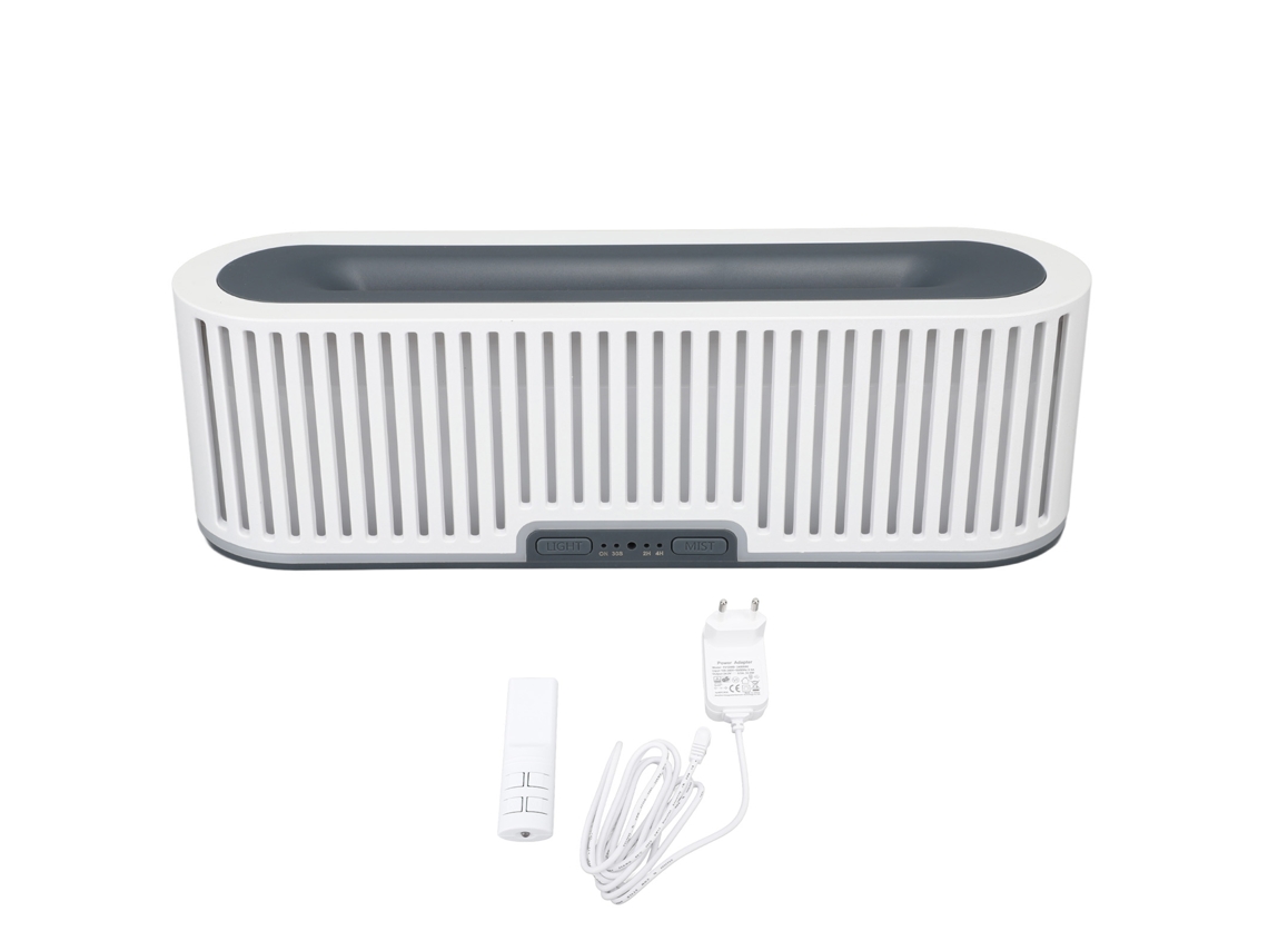 Difusor de Óleo Essencial 200ml Umidificador Aromático Luz Led Multicolorida Controle Remoto
