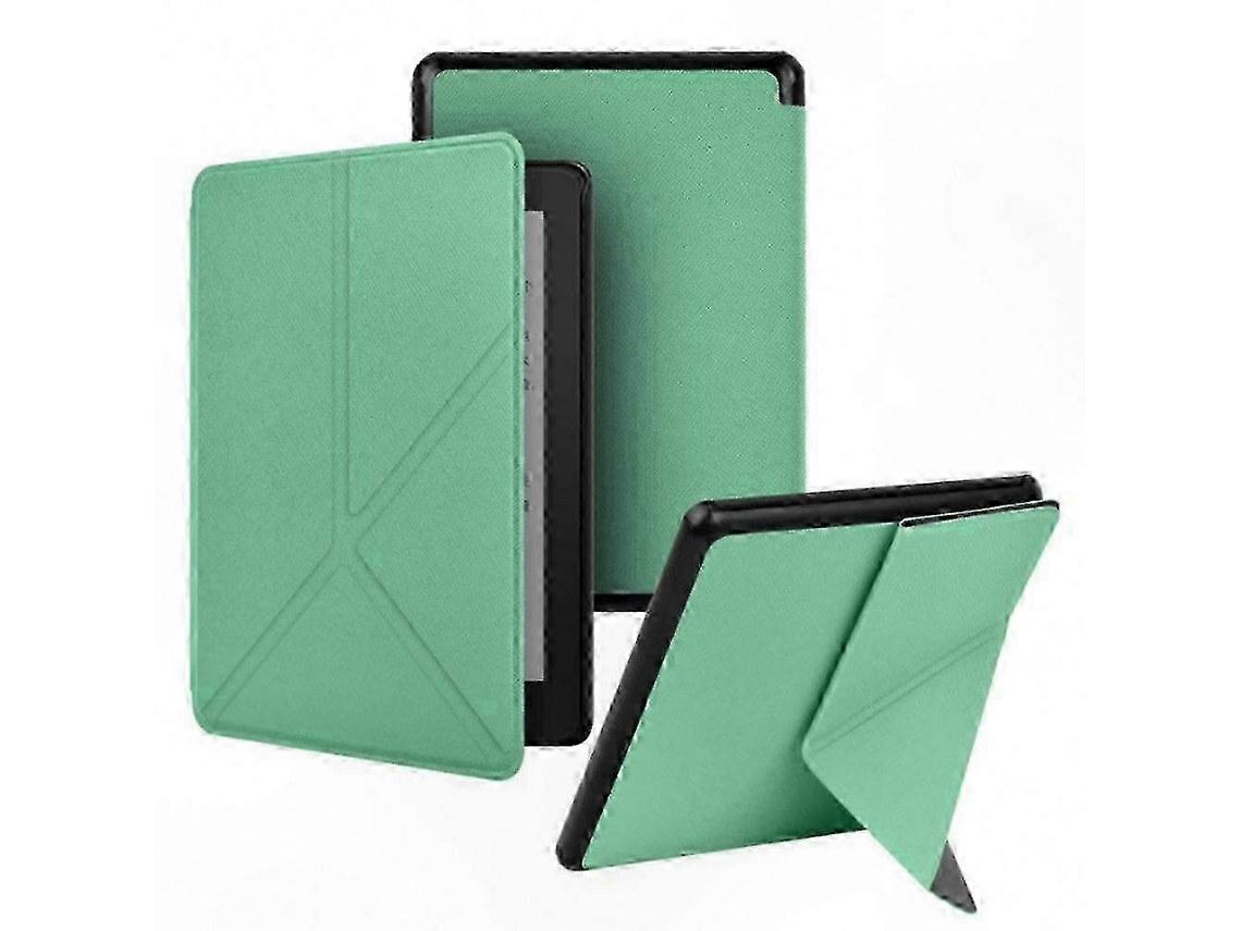 Capa Protetora Slim Flip Stand Para Kindle Paperwhite 12ª Geração 7 Polegadas, Proteção E Suporte Para Leitura Diáriapale Green