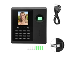 Equipamento Integrado De Controle De Acesso E Frequência Em Rede Com Tela Colorida De 2,5 Polegadas (reconhecimento Facial E Digital)