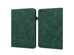 Capa De Couro Com Padrão De Renda Floral Em Relevo Para Tablet Lenovo Tab M10 De 3ª Geração