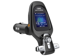 Transmissor Fm Carro Mp3 Player Receptor de Áudio Aux Qc3.0 Carregamento Rápido Usb Carregador de Carro Handsfree Bluetooth 5.0 Car Kit Preto ENZONS