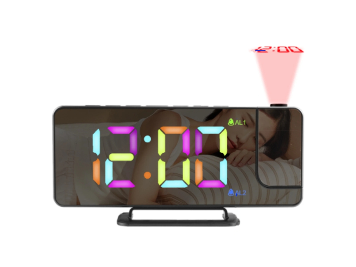 Despertador com Projeção Led BRILVIBERA
