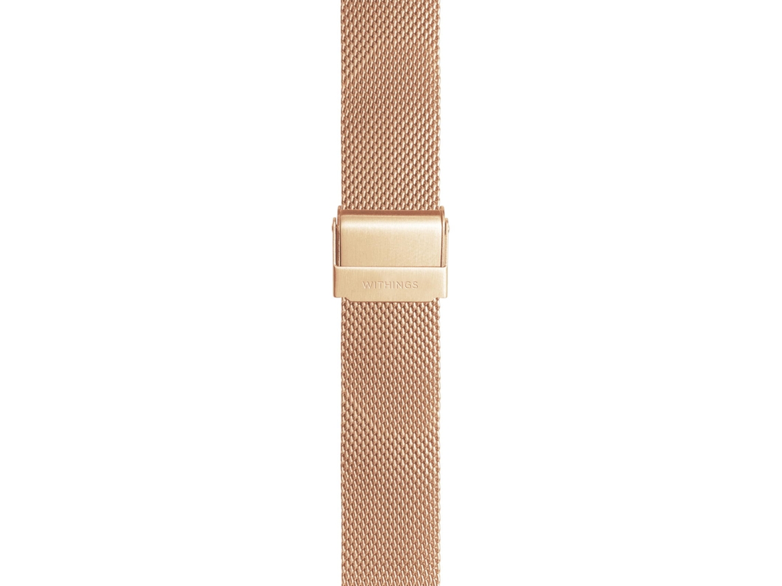 Bracelete metal WITHINGS 18mm Rosa/Dourado