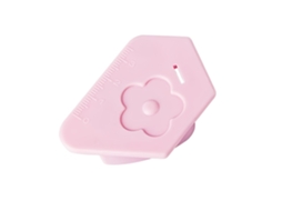 Guia Magnético para Costura, Acessório para Máquina de Costura, Régua Multifuncional, Ferramenta para Bainha MDUG (rosa)