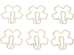 100 Unidades – Clipes De Luxo, Caixa De Metal Resistente, Embalagem Elegante, Lindos Trombones Dourados Para Escritório