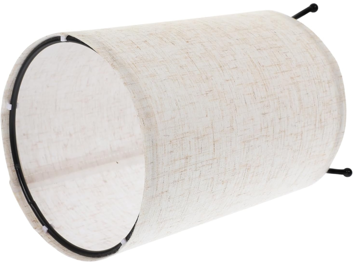 Abajur Cilíndrico Simples E Substituível Para Candeeiros De Mesa, Adequado Para Quartos E Salas De Estar.