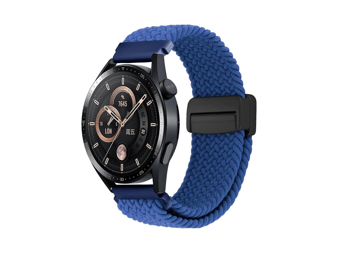 Pulseira De Relógio De Nylon Trançado Com Fecho Magnético