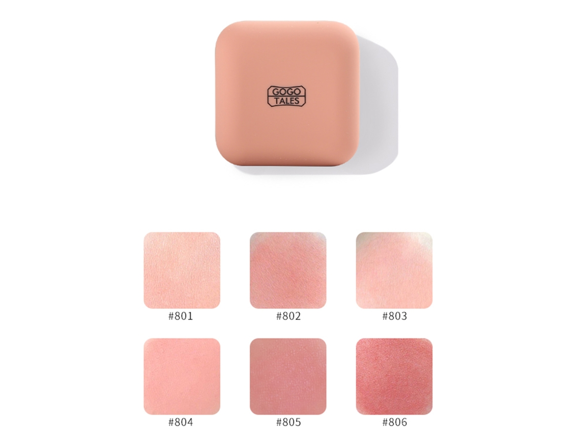 Gogo Tales Blush 5g De Maquiagem Com Cor Duradoura E Artesanato