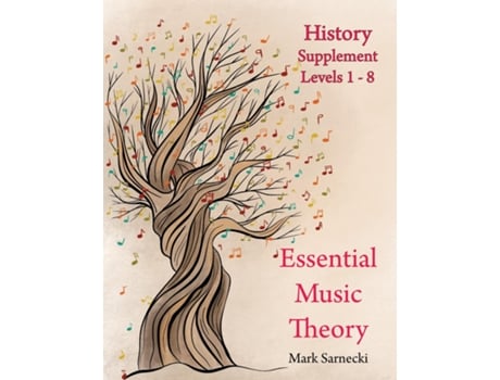 Livro Essential Music Theory History Supplement de Mark Sarnecki (Inglês)