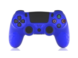 Controlador Sem Fio Compatível com Ps4/Ps4 Slim/Ps4 Pro com Sensor de Movimento de 6 Eixos/Entrada de Áudio de 3 5 Mm Vermelho