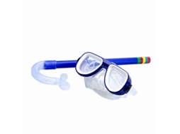 Mali conjunto de Snorkel para Crianças 3 9 Anos, Máscara de Mergulho e Óculos de Natação, Material Ecológico, Cores Vibrantes