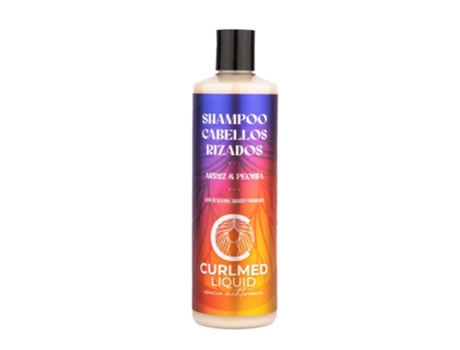Shampoo Líquido para Cabelos Cacheados 400ml Curlmed