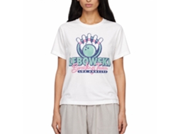 Rockinstone The Big Lebowski La Bowling Team White Adult T-shirt Size:xxl