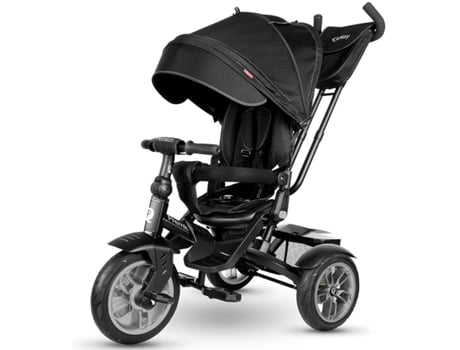 Triciclo QPLAY Premium (Idade Minima: 10 meses - Preto)