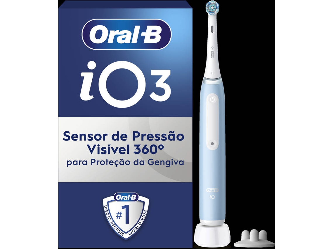 Escova de Dentes Elétrica Oral-B iO 3 Azul