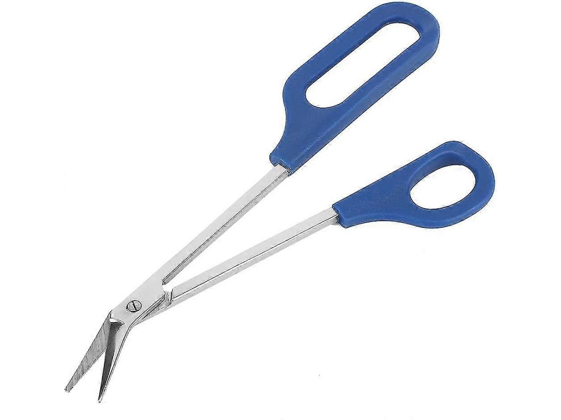 Tesoura De Unha Com Cabo Longo Para Unhas Grossas, Cabo De Fácil Acesso, Design Exclusivo, Tesoura Ergonômica Para Cutículas Em Aç Slowmoose
