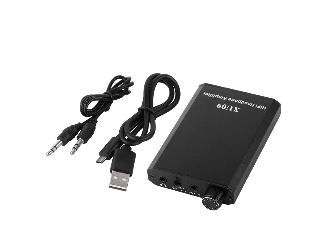 Amplificador de Fones de Ouvido EOOCOO com Bass Pesado e Qualidade HiFi
