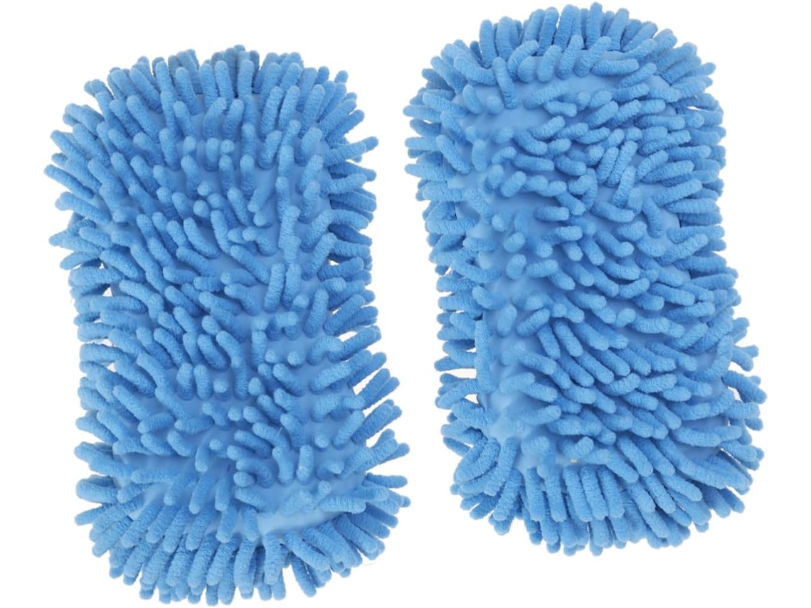 Luvas De Lavagem De Carros De 2 Peças, Microfibra De Chenille Ultra Absorvente