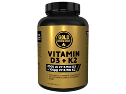 Vitamina D3k2 90 Cápsulas Gold Nutrition