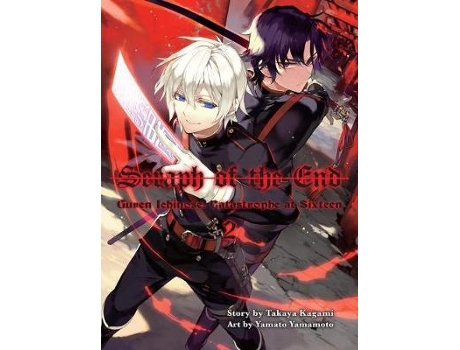 Livro seraph of the end 2 de takaya kagami,yamato yamamoto (inglês)