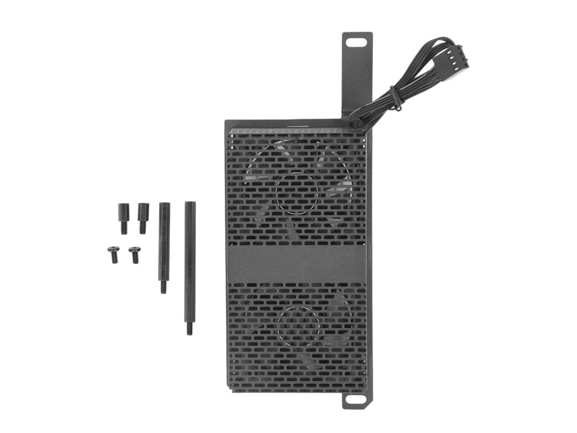 Radiador De Módulo Ddr5 Com Cooler Ativo De Memória, 4 Pinos Pwm, Silencioso, Duas Ventoinhas 5020