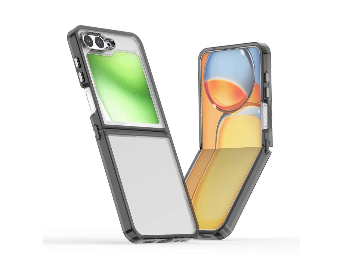 Capa Acrílico Para Samsung Galaxy Z Flip6, Transparente, Elysve