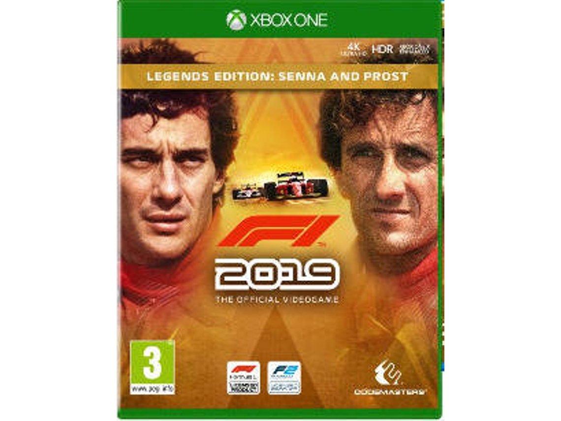 Jogo Xbox One F1 2019 Legends Edition