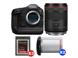 Eos R1 + Rf 50mm F/1.4 L Vcm + 3 Sandisk 256gb Extreme Pro Cfexpress Type B + 2 Canon Lp e19 + Ebook “20 Dicas para Fotos Que Impressionam” CANON