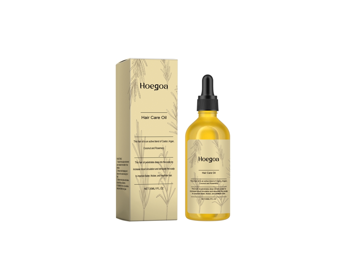 Óleo Natural Crescimento Rápido Cabelo