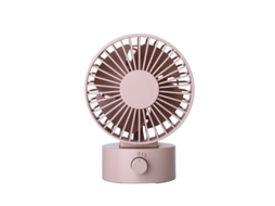 Laxiscreed Ventilador De Mesa Usb Ajustável E Compacto, Perfeito Para Escritório E Quarto Em Estilo Japonês