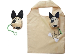Sacola Dobrável para Uso Doméstico, Ideal para Compras, Compras e Armazenamento. Reutilizável e com Estampa de Animais. GOKOCO