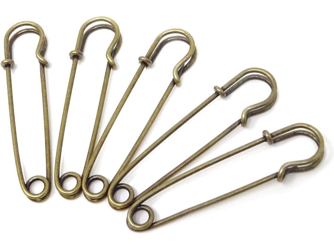 Conjunto De 30 Alfinetes De Segurança De Metal De 5 Cm/2 Polegadas, Resistentes, Para Cobertores, Dxghc