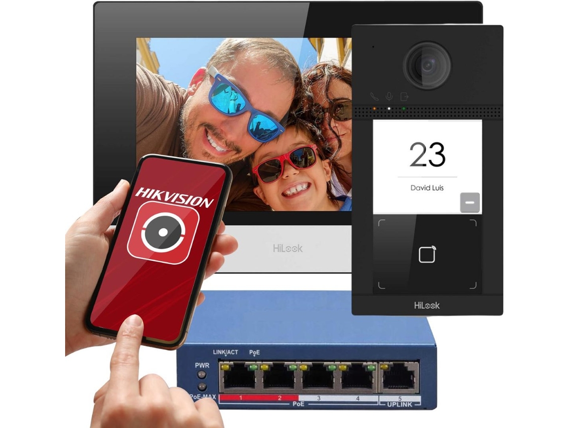 Hilook By Hikvision Ip Vis Pro Kit de campainha de vídeo IP