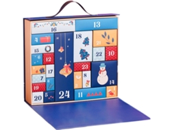 Calendário De Natal De 24 Dias, Caixa De Presente Do Advento Para Lanches, Contagem Regressiva