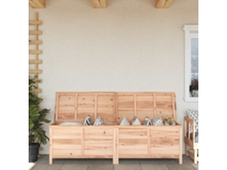 Vidaxl Caixa De Arrumação Para Jardim 198,5x50x56,5 Cm Abeto Maciço