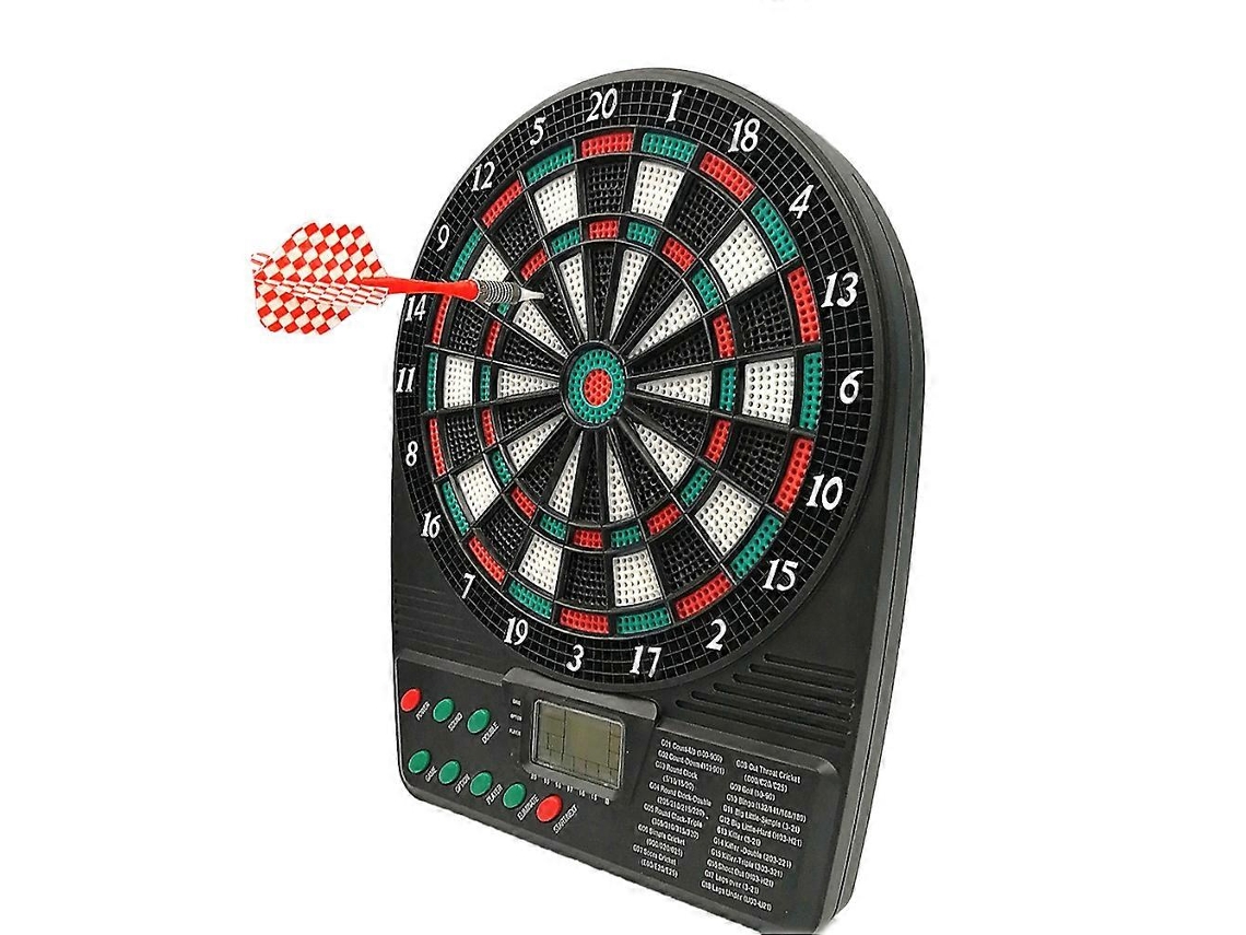 Alvo De Dardos Led Compacto Com Pontuação Automática E Efeitos De Voz.